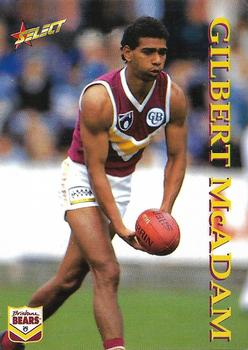 1995 Select AFL #166 Gilbert McAdam Front